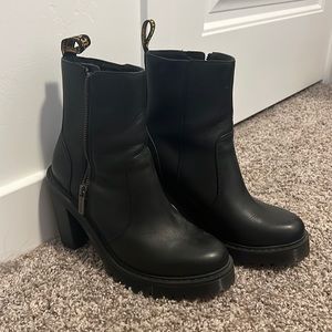 Doc Martens heeled boot
